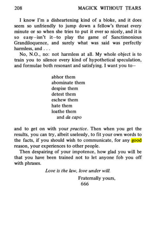Original scan of Magick Without Tears, PDF page 241