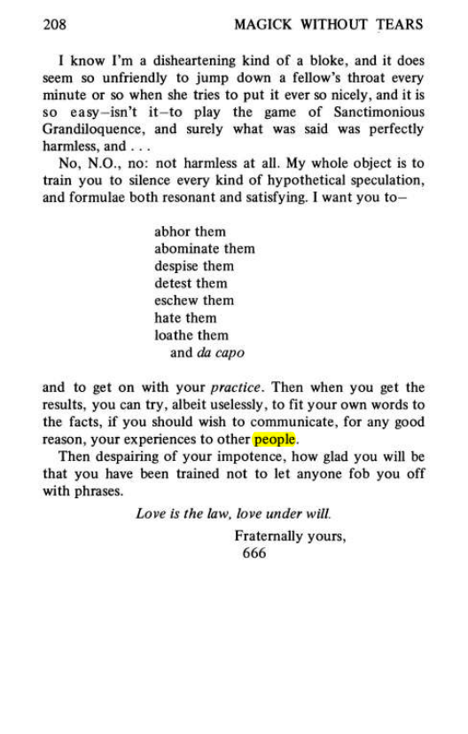 Original scan of Magick Without Tears, PDF page 241