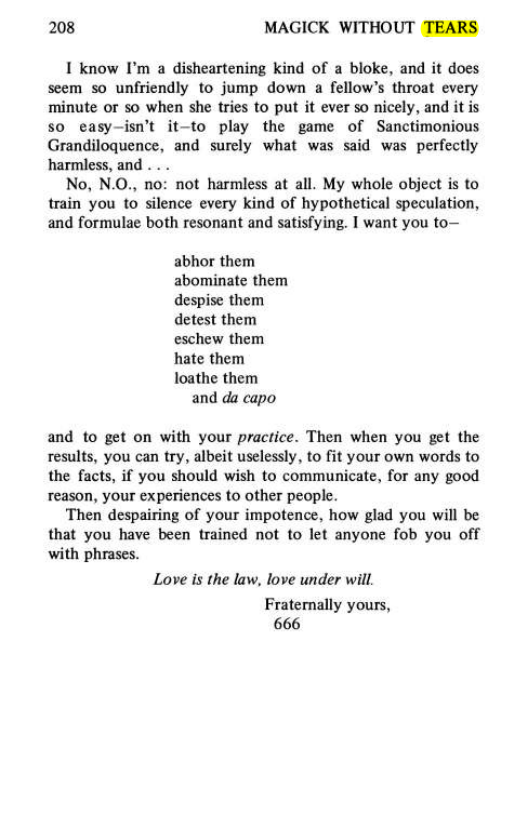 Original scan of Magick Without Tears, PDF page 241