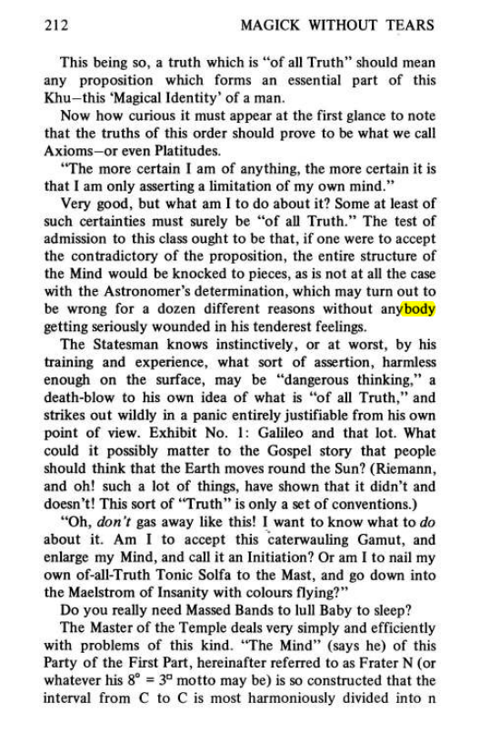Original scan of Magick Without Tears, PDF page 245