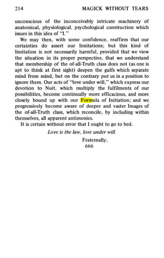 Original scan of Magick Without Tears, PDF page 247