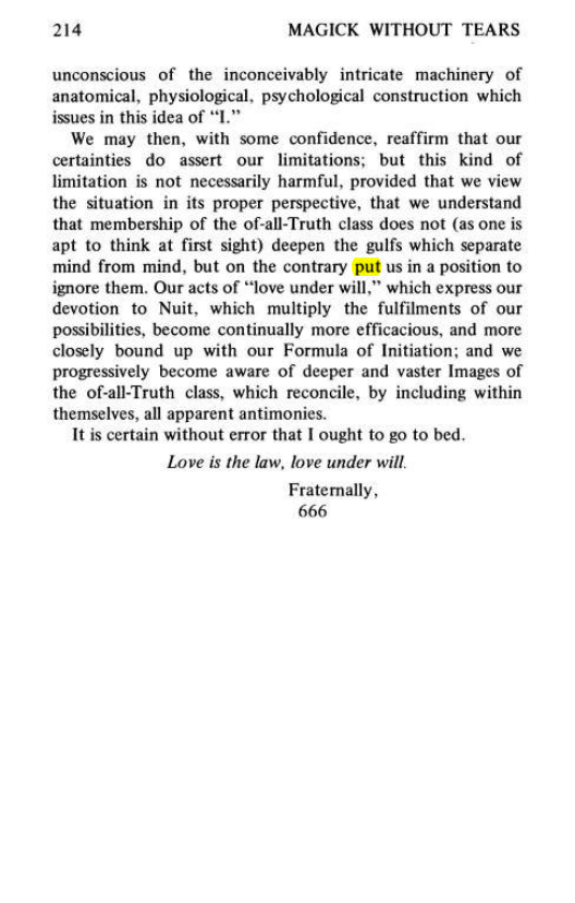 Original scan of Magick Without Tears, PDF page 247