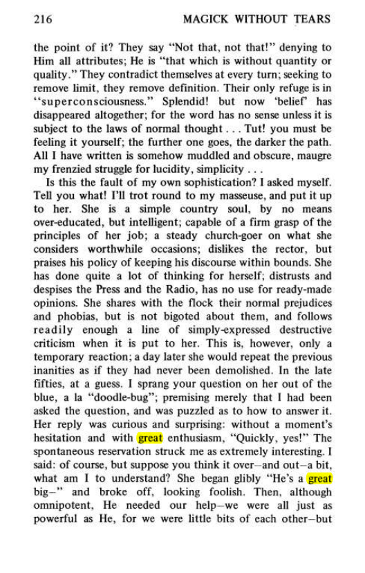 Original scan of Magick Without Tears, PDF page 249