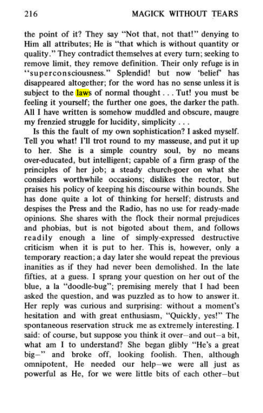 Original scan of Magick Without Tears, PDF page 249