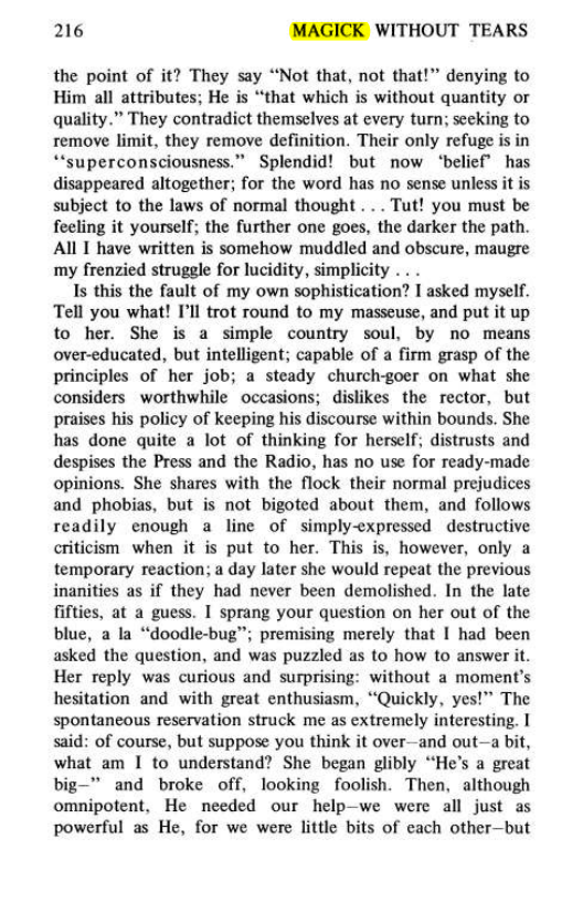 Original scan of Magick Without Tears, PDF page 249