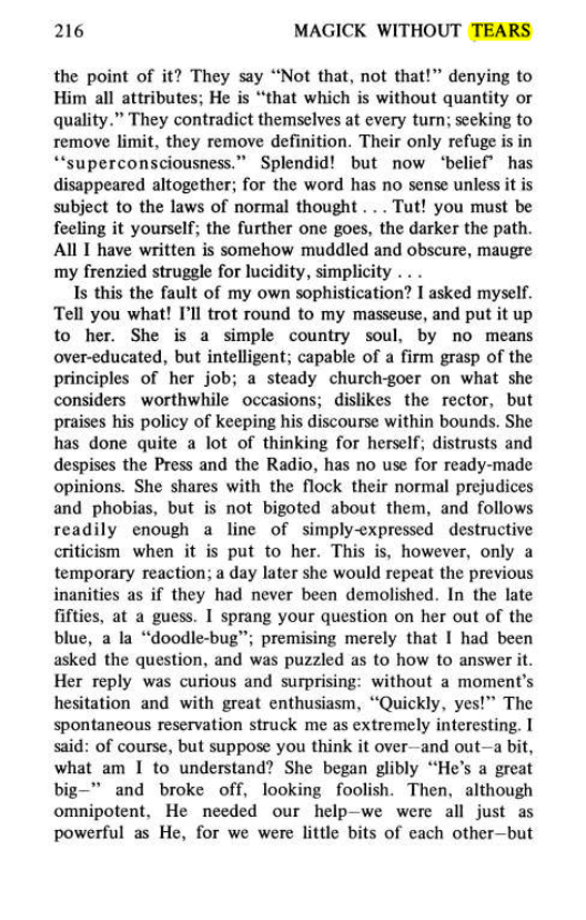 Original scan of Magick Without Tears, PDF page 249