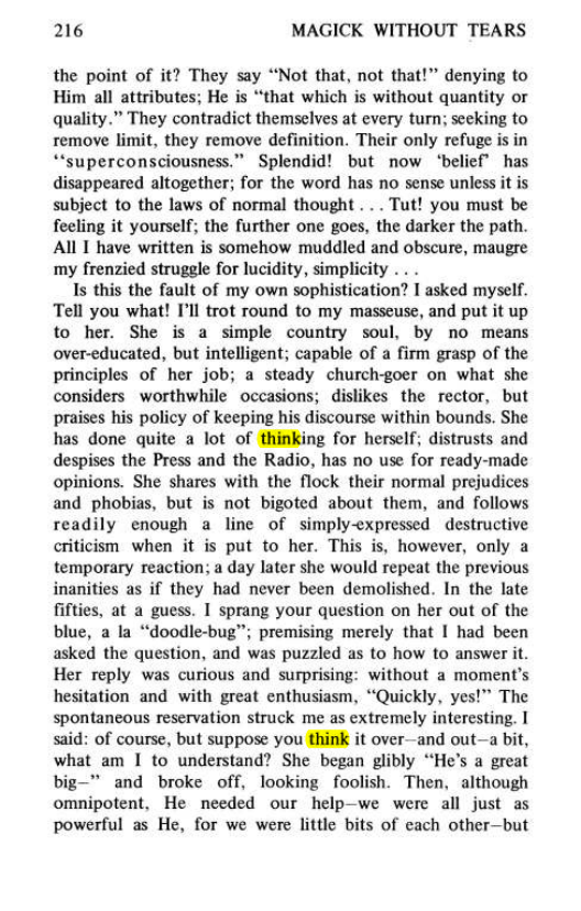 Original scan of Magick Without Tears, PDF page 249