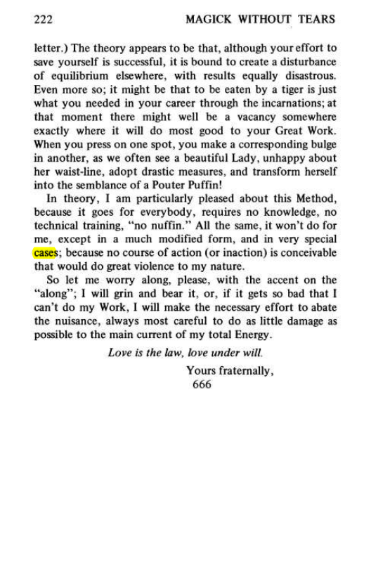 Original scan of Magick Without Tears, PDF page 255