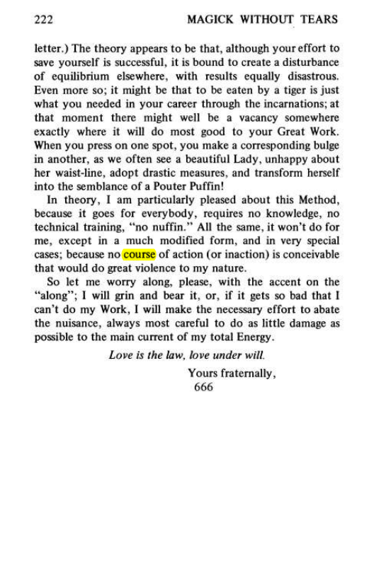 Original scan of Magick Without Tears, PDF page 255