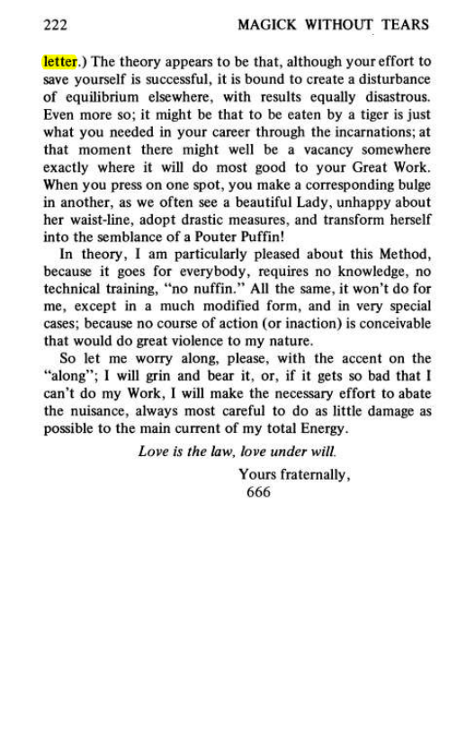Original scan of Magick Without Tears, PDF page 255