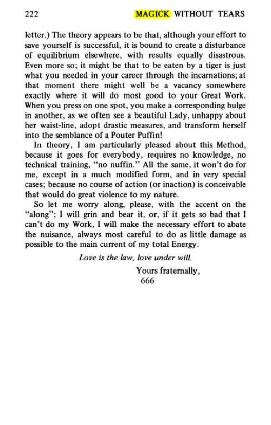Original scan of Magick Without Tears, PDF page 255