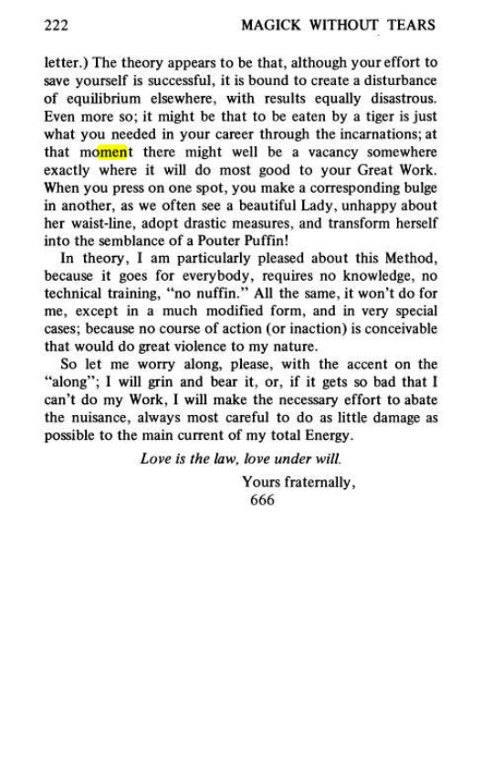 Original scan of Magick Without Tears, PDF page 255