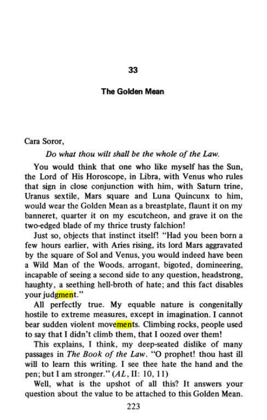 Original scan of Magick Without Tears, PDF page 256