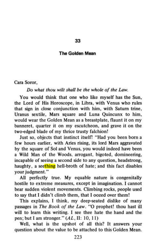 Original scan of Magick Without Tears, PDF page 256