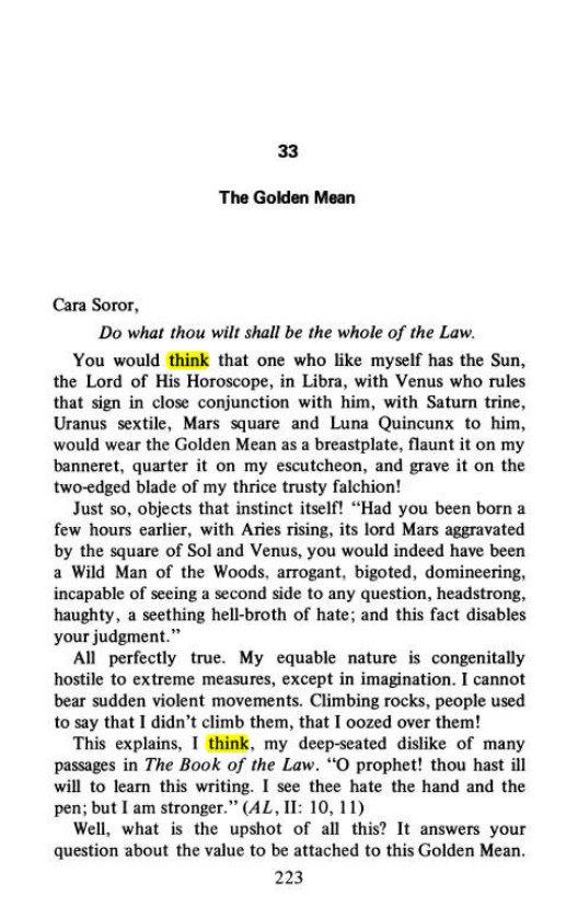Original scan of Magick Without Tears, PDF page 256