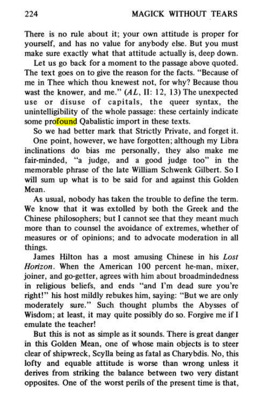 Original scan of Magick Without Tears, PDF page 257