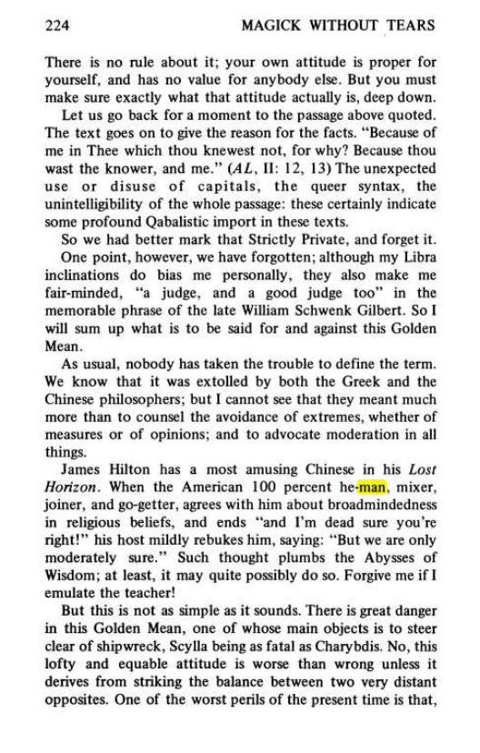 Original scan of Magick Without Tears, PDF page 257