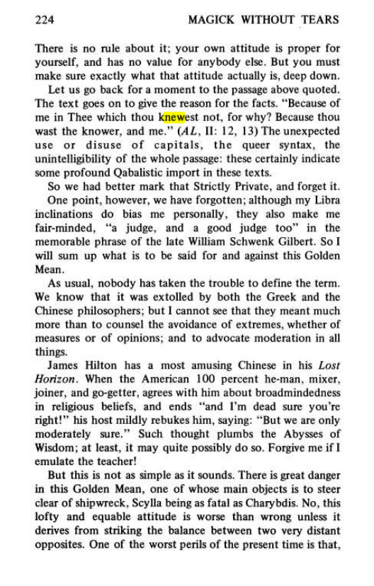 Original scan of Magick Without Tears, PDF page 257