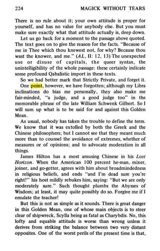 Original scan of Magick Without Tears, PDF page 257