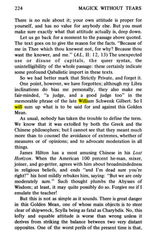 Original scan of Magick Without Tears, PDF page 257