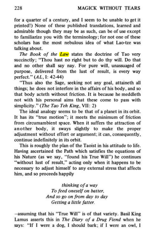 Original scan of Magick Without Tears, PDF page 261