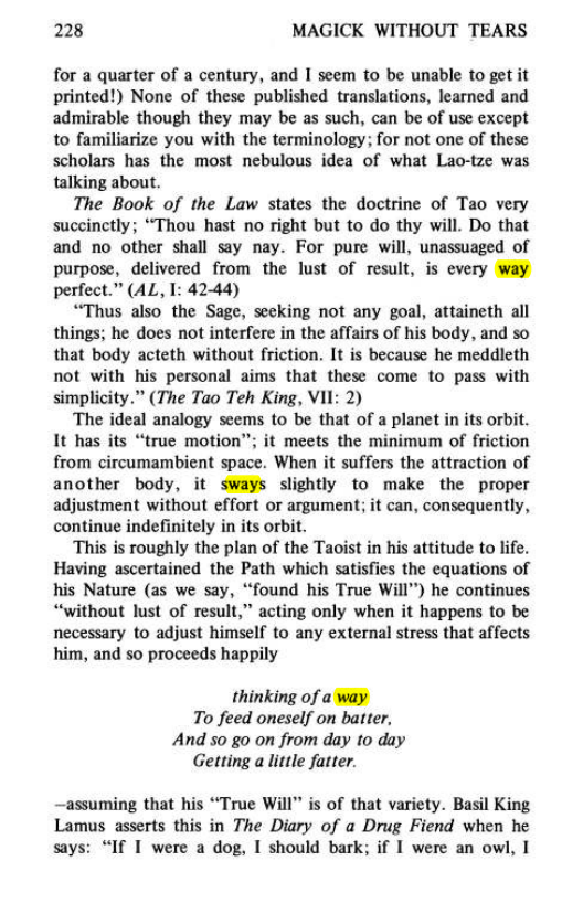 Original scan of Magick Without Tears, PDF page 261