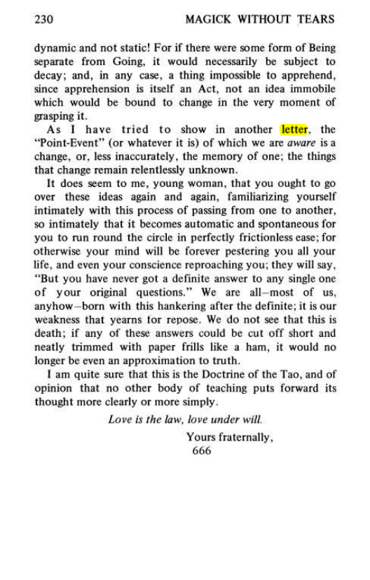 Original scan of Magick Without Tears, PDF page 263