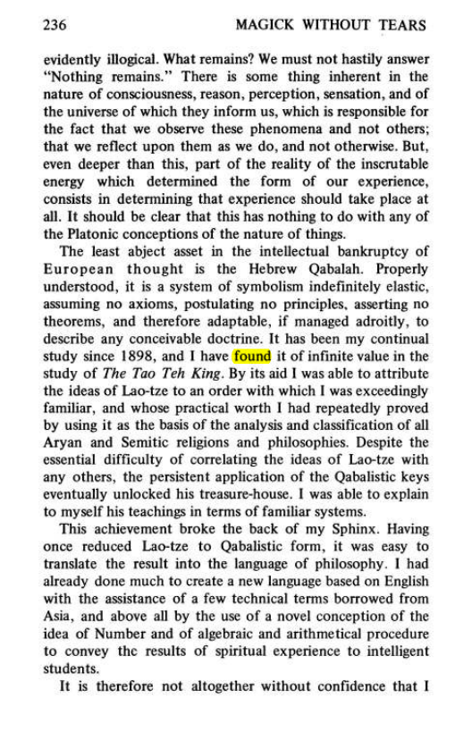 Original scan of Magick Without Tears, PDF page 269