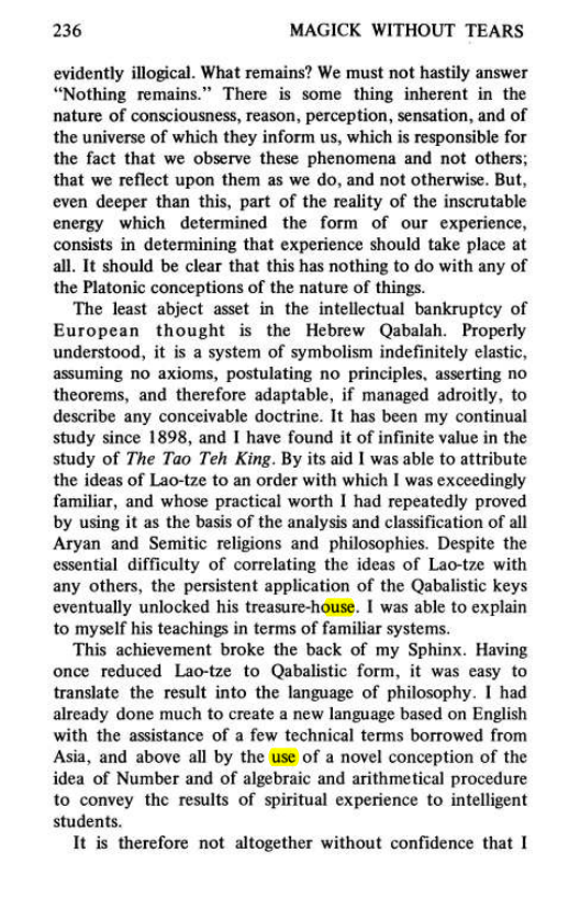 Original scan of Magick Without Tears, PDF page 269