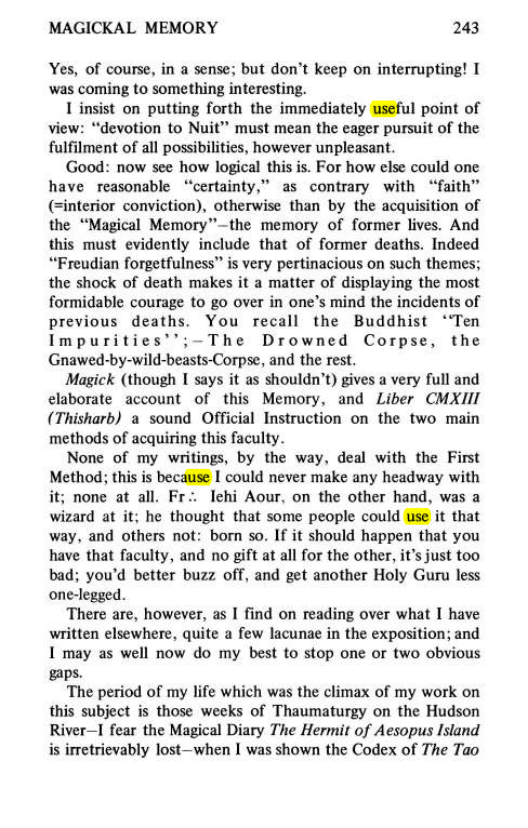 Original scan of Magick Without Tears, PDF page 276
