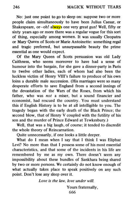 Original scan of Magick Without Tears, PDF page 279