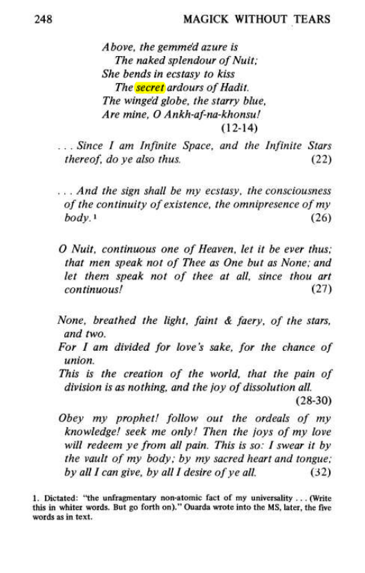 Original scan of Magick Without Tears, PDF page 281