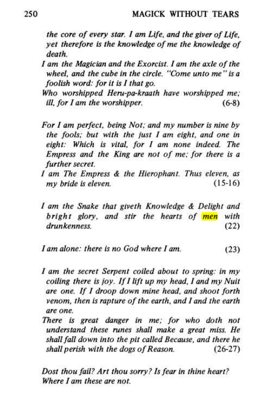 Original scan of Magick Without Tears, PDF page 283
