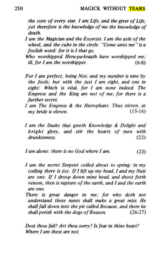 Original scan of Magick Without Tears, PDF page 283