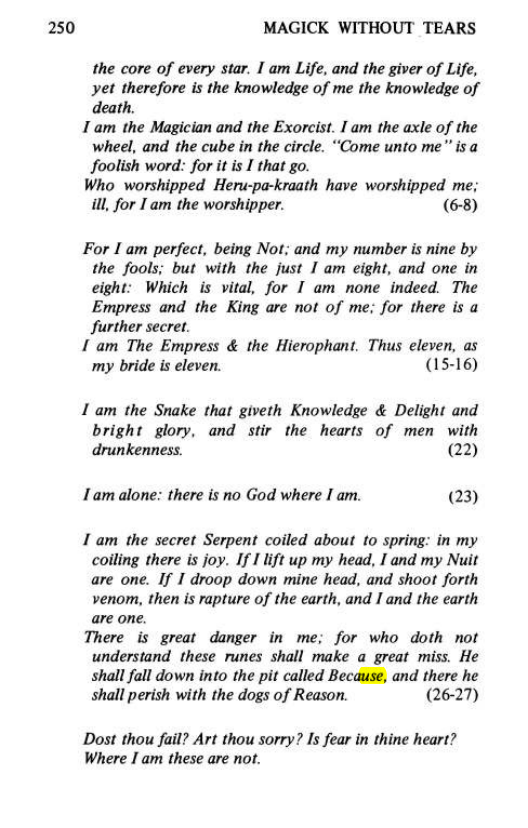 Original scan of Magick Without Tears, PDF page 283