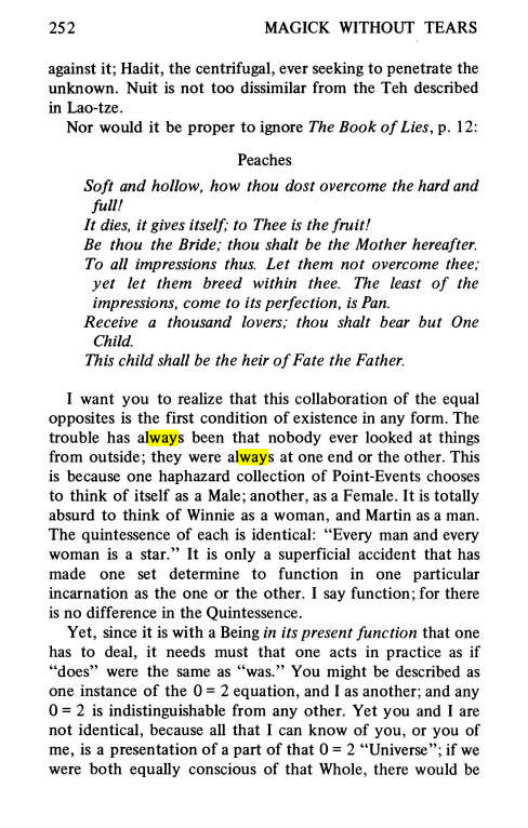Original scan of Magick Without Tears, PDF page 285