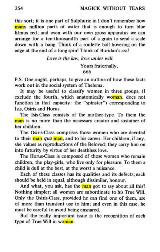 Original scan of Magick Without Tears, PDF page 287