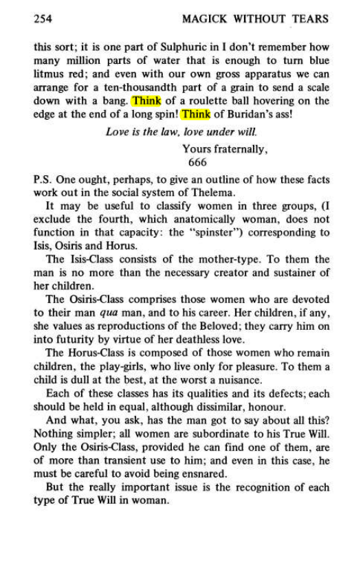 Original scan of Magick Without Tears, PDF page 287