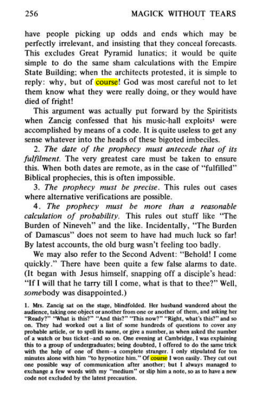 Original scan of Magick Without Tears, PDF page 289