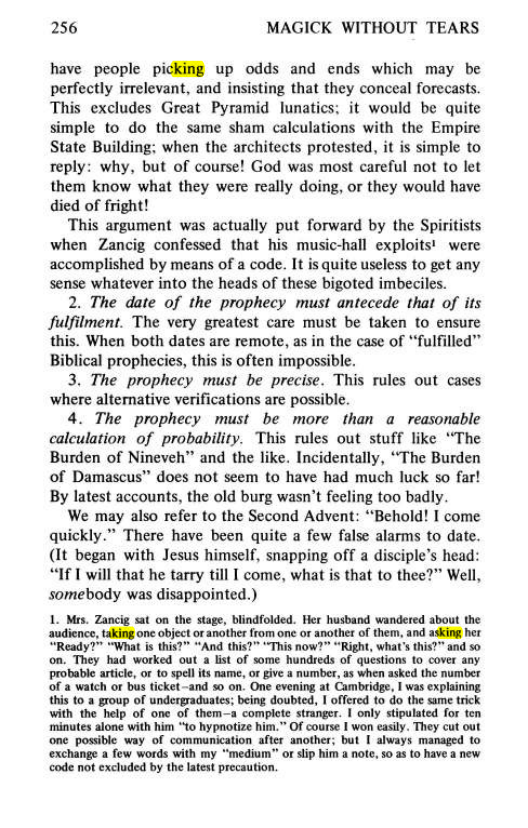 Original scan of Magick Without Tears, PDF page 289