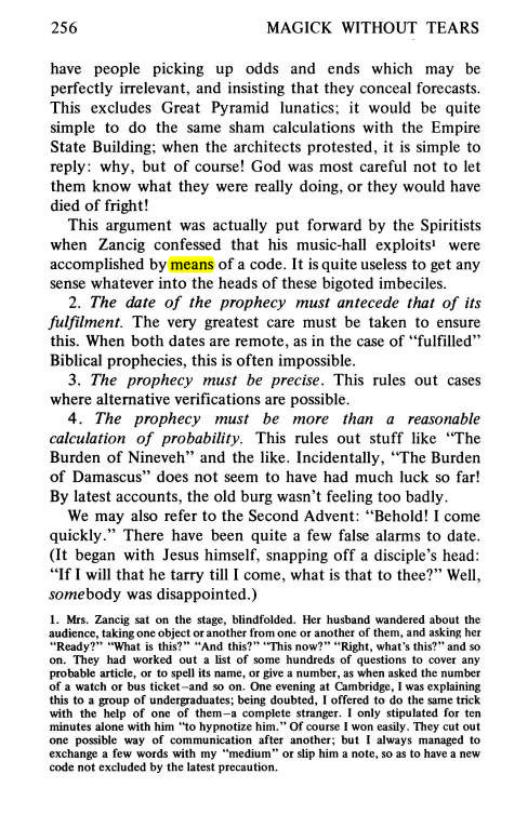 Original scan of Magick Without Tears, PDF page 289
