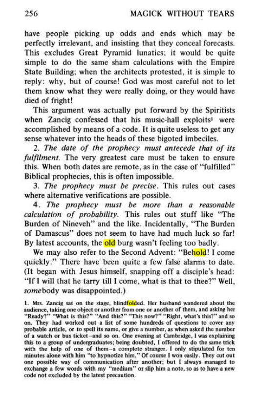 Original scan of Magick Without Tears, PDF page 289