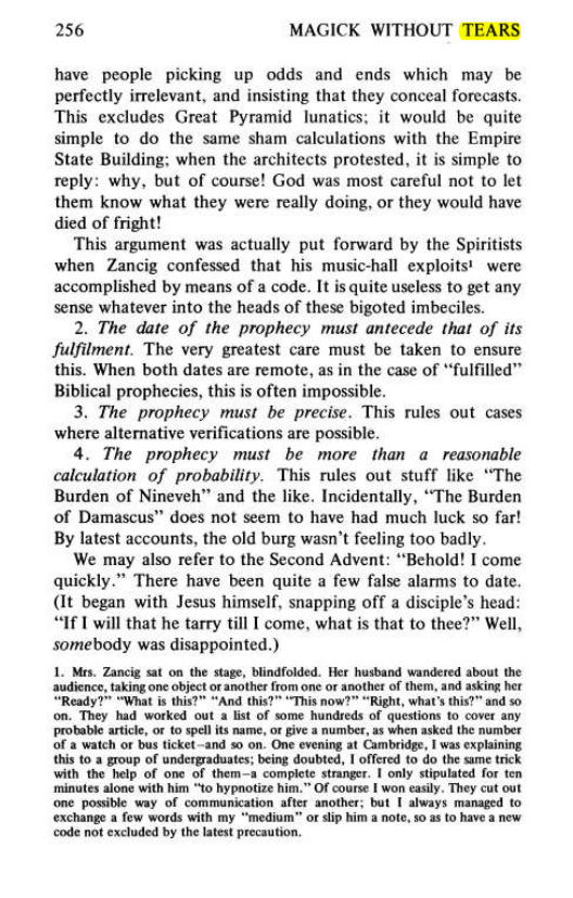 Original scan of Magick Without Tears, PDF page 289