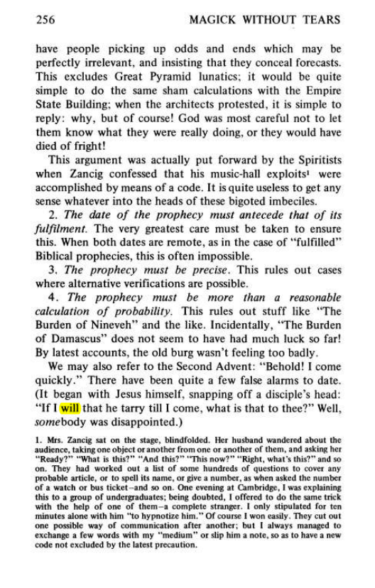 Original scan of Magick Without Tears, PDF page 289