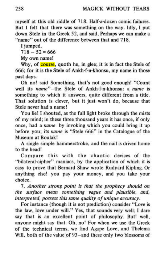 Original scan of Magick Without Tears, PDF page 291