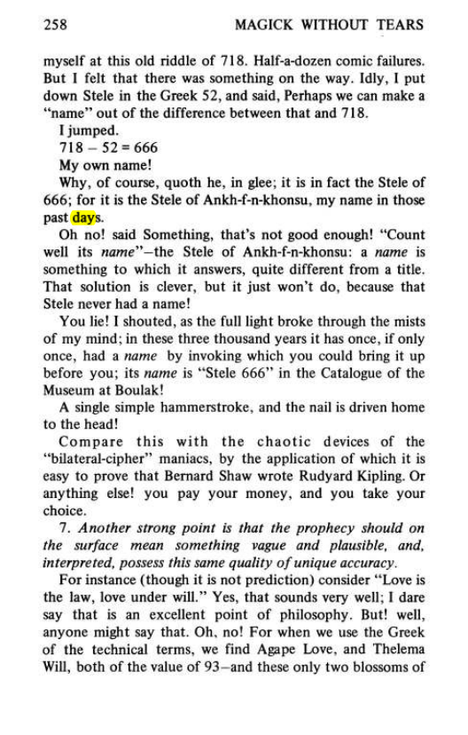 Original scan of Magick Without Tears, PDF page 291