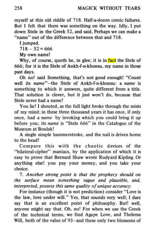 Original scan of Magick Without Tears, PDF page 291