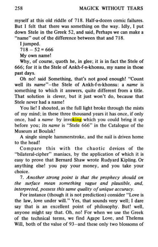 Original scan of Magick Without Tears, PDF page 291