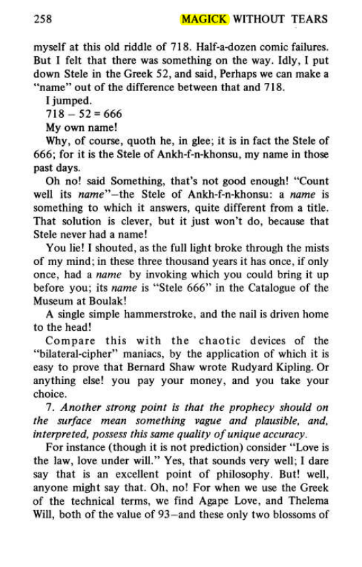 Original scan of Magick Without Tears, PDF page 291