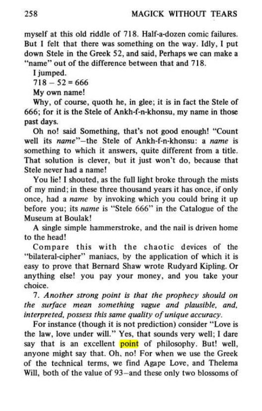 Original scan of Magick Without Tears, PDF page 291